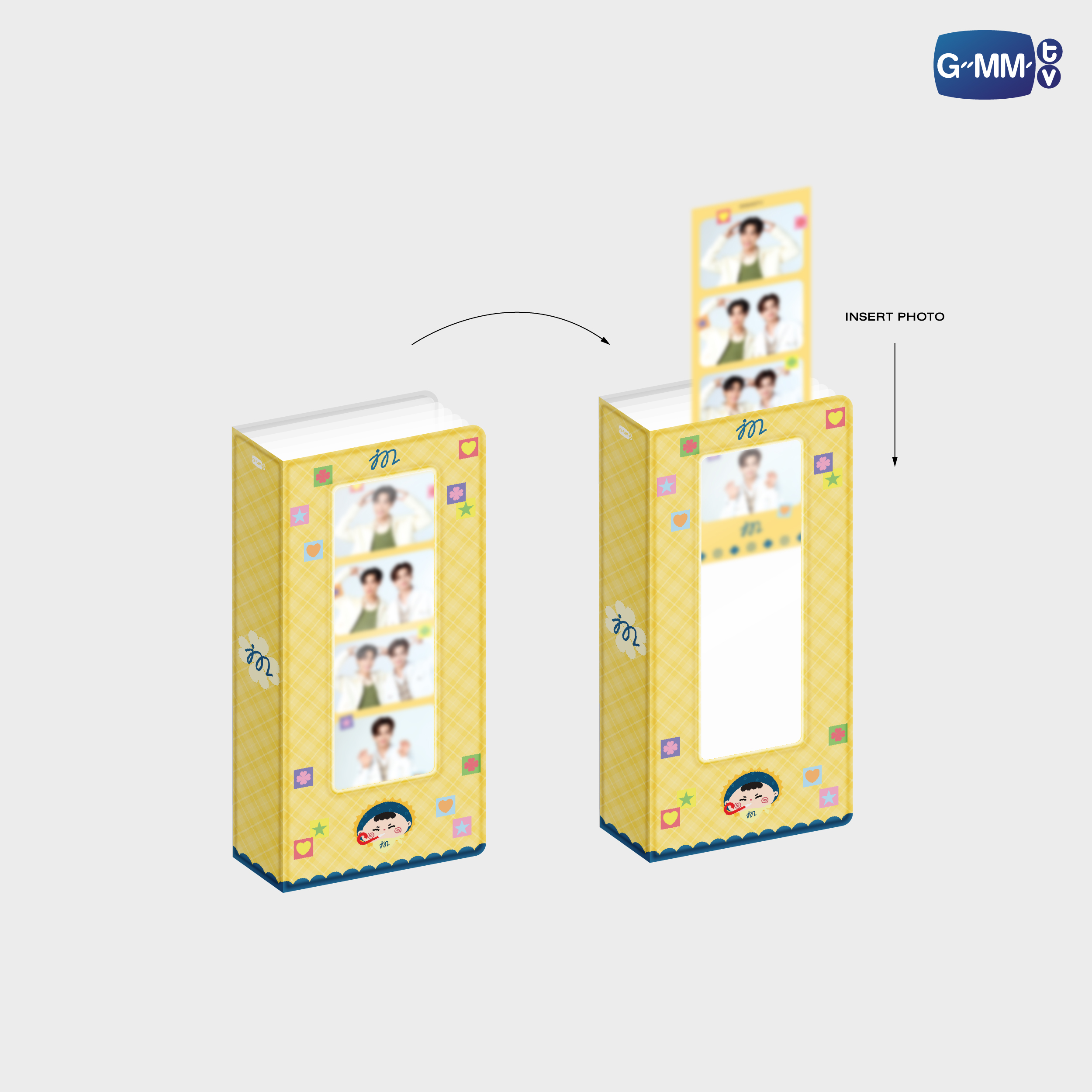 JUMMO PHOTO STRIP ALBUM WITH PHOTO STRIP