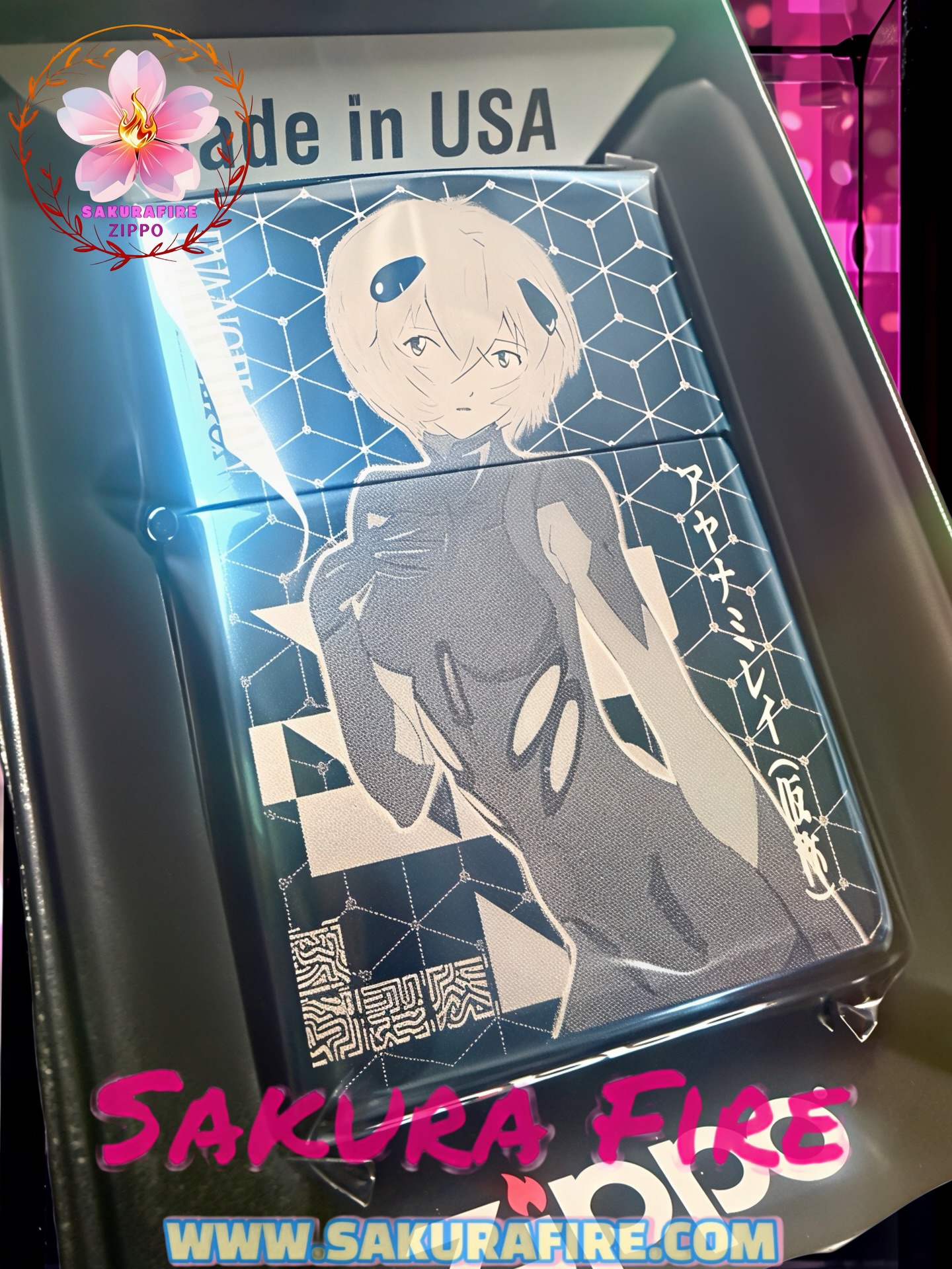 🔥Zippo🔥2019年 日版/首版  《新世紀福音戰士-終》綾波麗 2020年劇場版 特別限定 紀念收藏版 限量絕版打火機