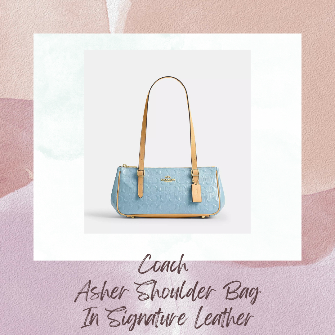 Coach Asher Shoulder Bag In Signature Leather (CER18)