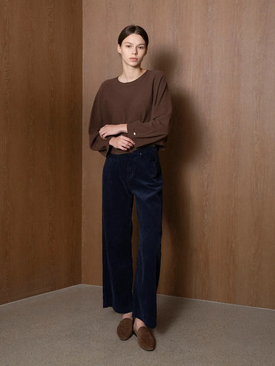 TOP09_09 超細羊毛蝙蝠袖短knit (3色)