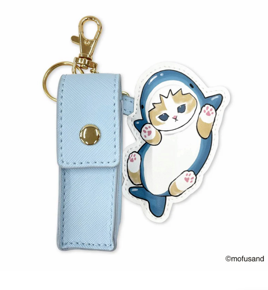 日本Mofusand 皮製唇膏套