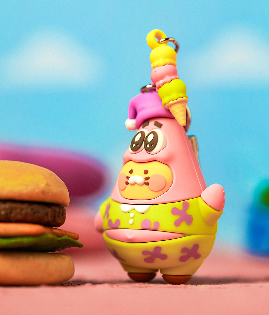 海綿寶寶 X Kakao Friends 鎖匙扣