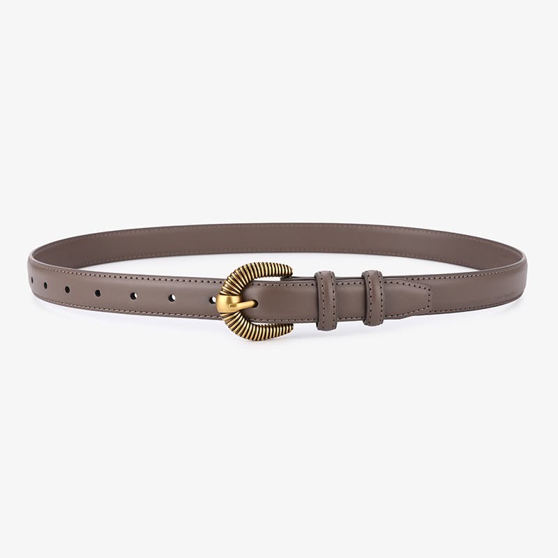 BT0201 Sculpted Vintage Buckle Belt