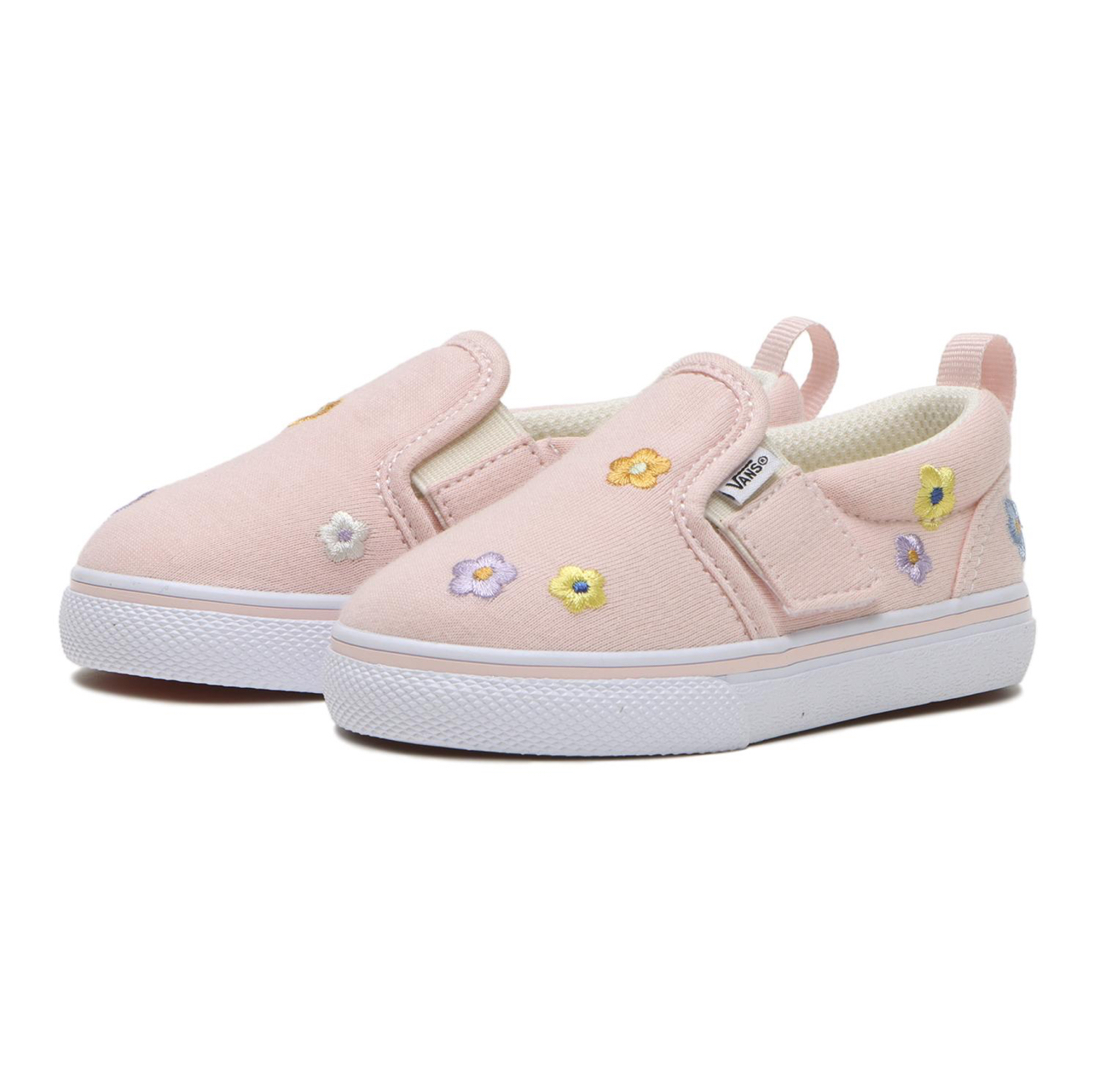 🇯🇵預訂 日本直送🇯🇵Vans花朵刺繡粉紅色SLIP ON(Baby)