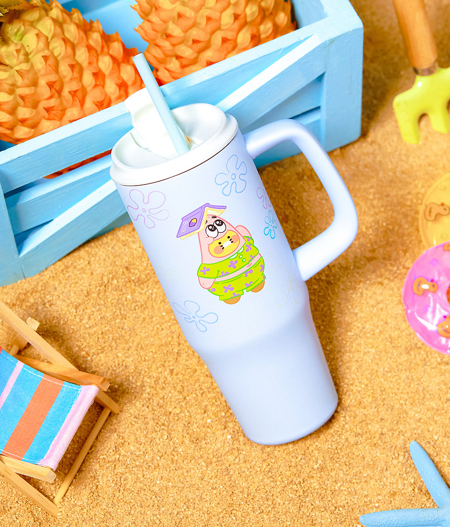 海綿寶寶 X Kakao Friends 不鏽鋼杯 (1000ml)