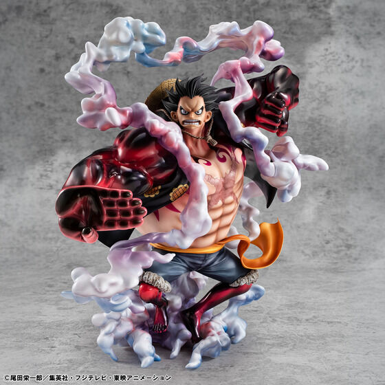 (預訂訂金 $500) (總價 $1464) (魂限) MegaHouse Portrait.Of.Pirates One Piece “ SA-MAXIMUM” 海賊王 路飛 4檔 彈跳人 10週年記念版 (行版) POP Monkey D. Luffy Gear 4 "Bouncing Man" 10th LIMITED Ver.