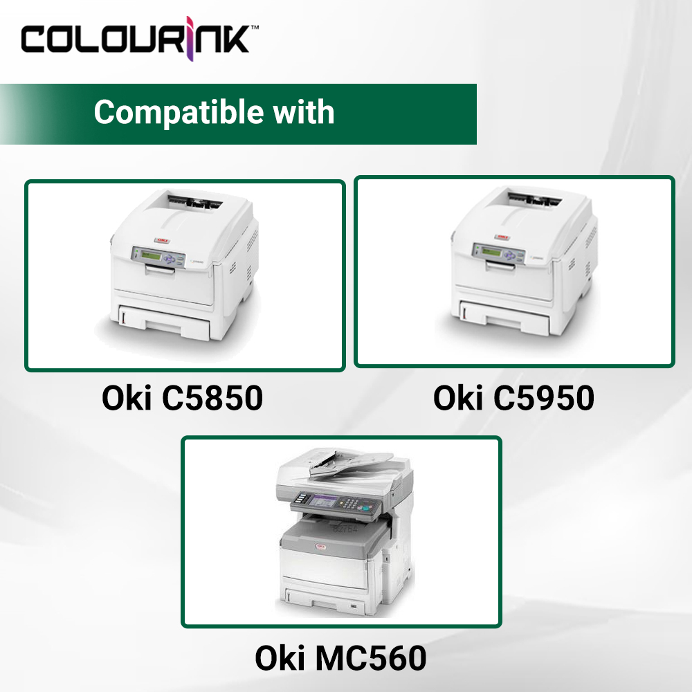 💢CLEAR STOCK 💢OKI Original Toner 43865725 43865726 43865727 43865728 Colour Toner Cartridge for C5850 C5950 MC560