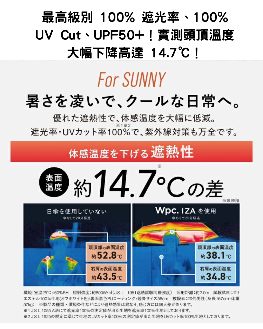 日本代購【 2026新商品 日本直送  Wpc. IZA 史上最輕巧！男女兼用 ULTRA LIGHT 晴雨兩用 極輕量 防曬縮骨遮 | ULTRA LIGHT Sun/Rain Folding Umbrella 】﻿