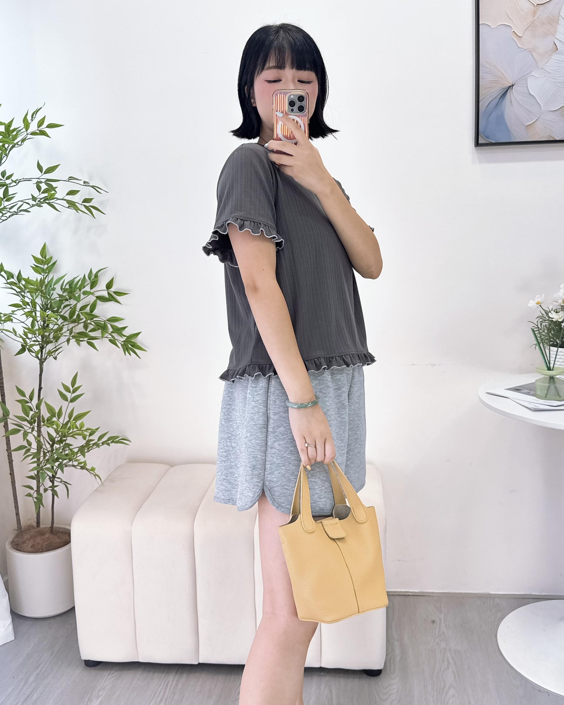 免燙超舒服梭織棉上衣 3色