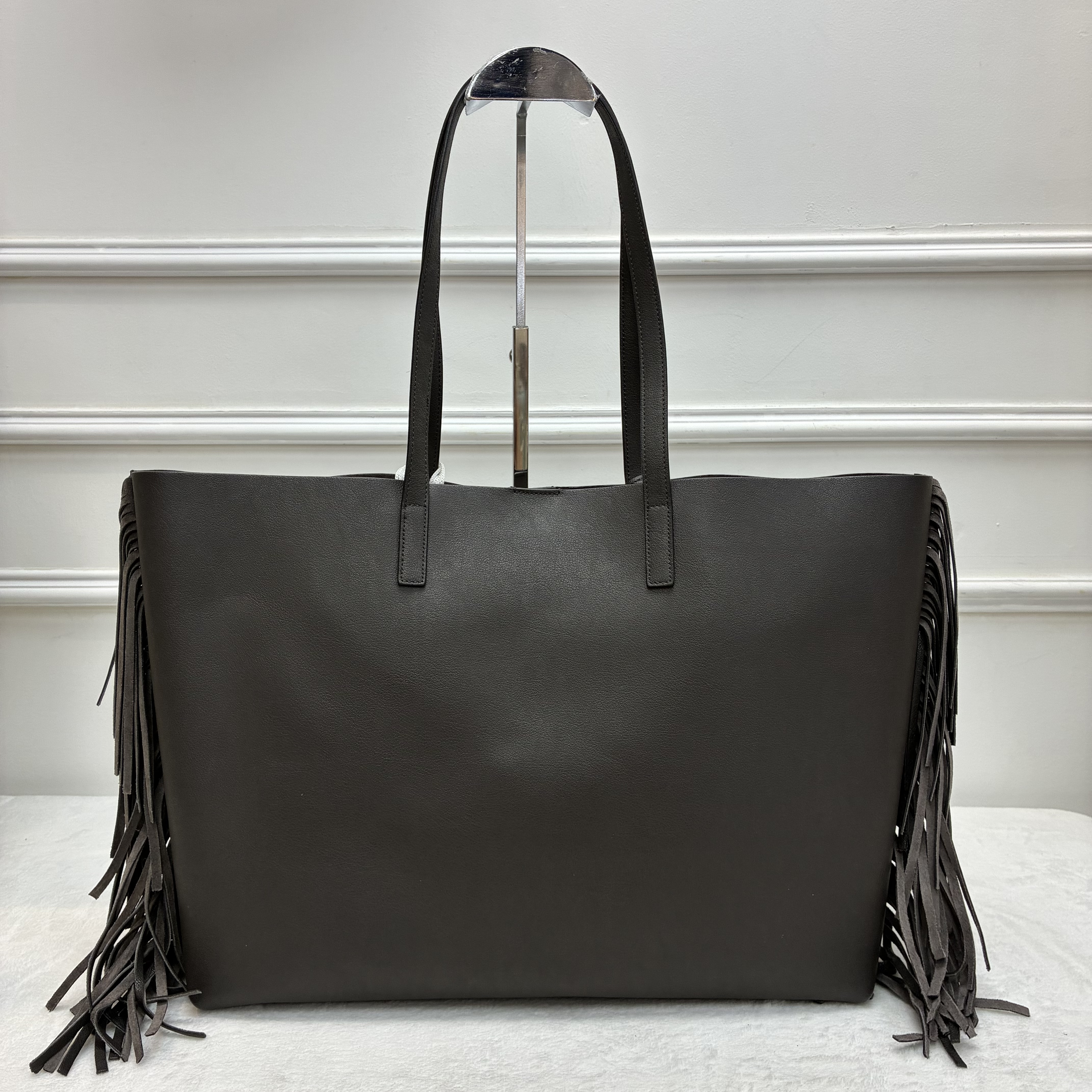 YSL East West Shopping Fringe Tote Bag 