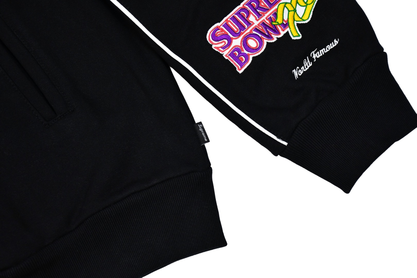 Supreme Playoffs Zip Up Hooded Sweatshirt