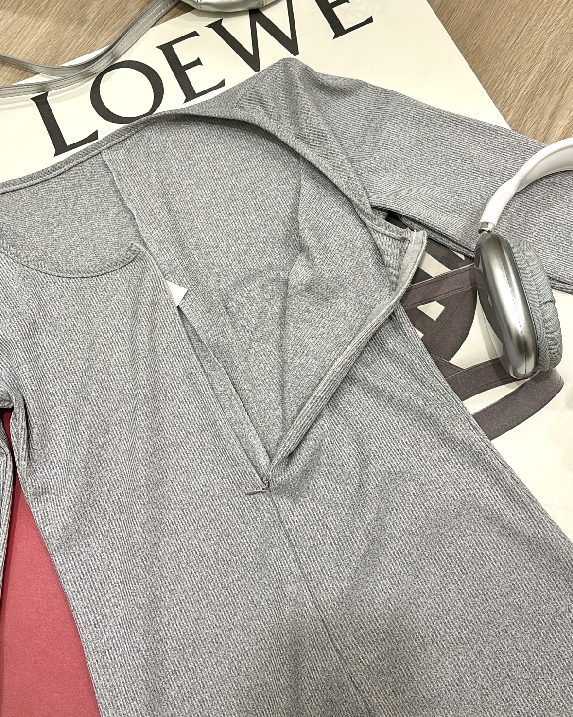 DR298辣妹灰色连体衣