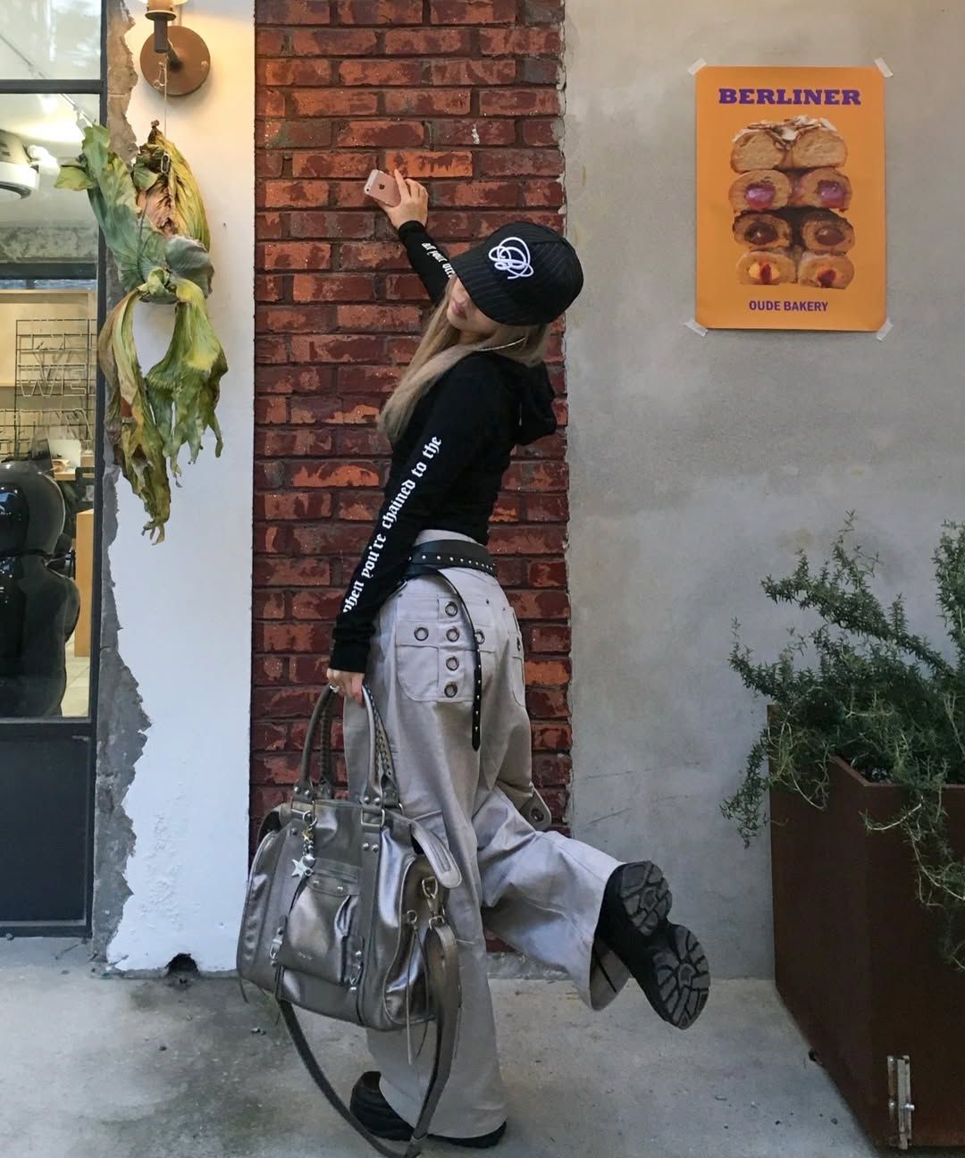 🇰🇷訂購｜FANCY CLUB｜Cross Pocket Cargo Pants 4色