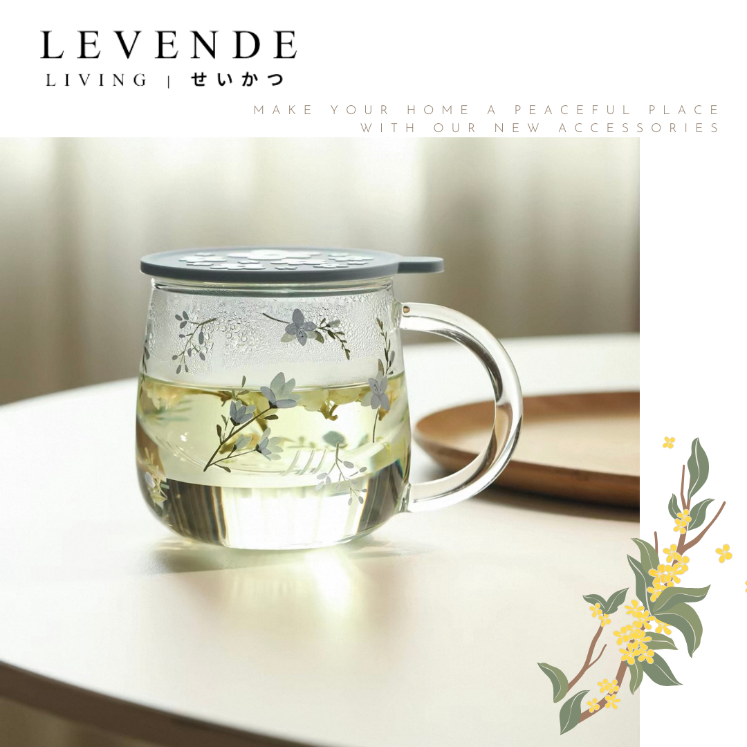 Levende 小蒼蘭高硼硅耐熱玻璃杯