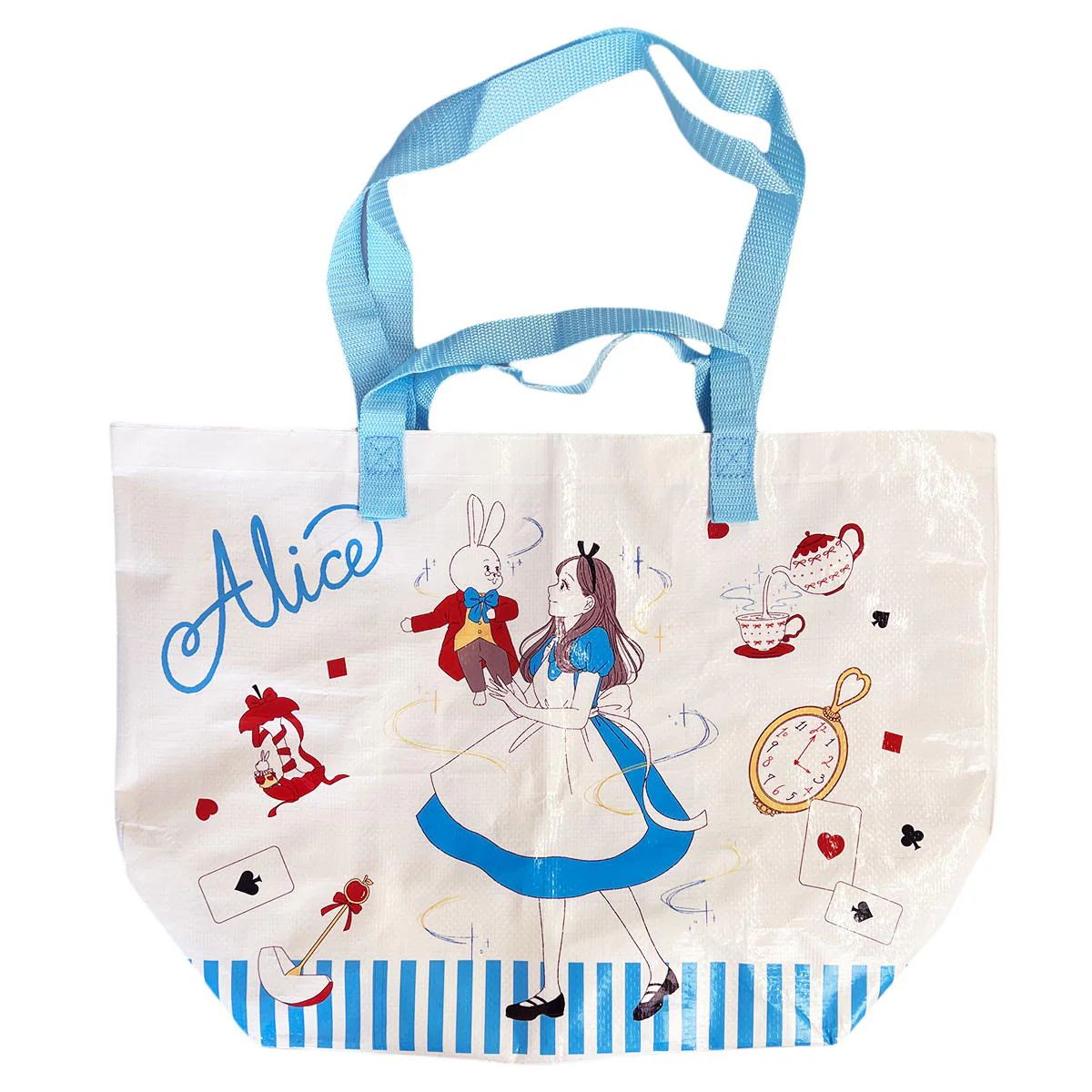 四月連線貨品 - 日本110yen 店新出ALICE/白雪姫系列精品 手提袋