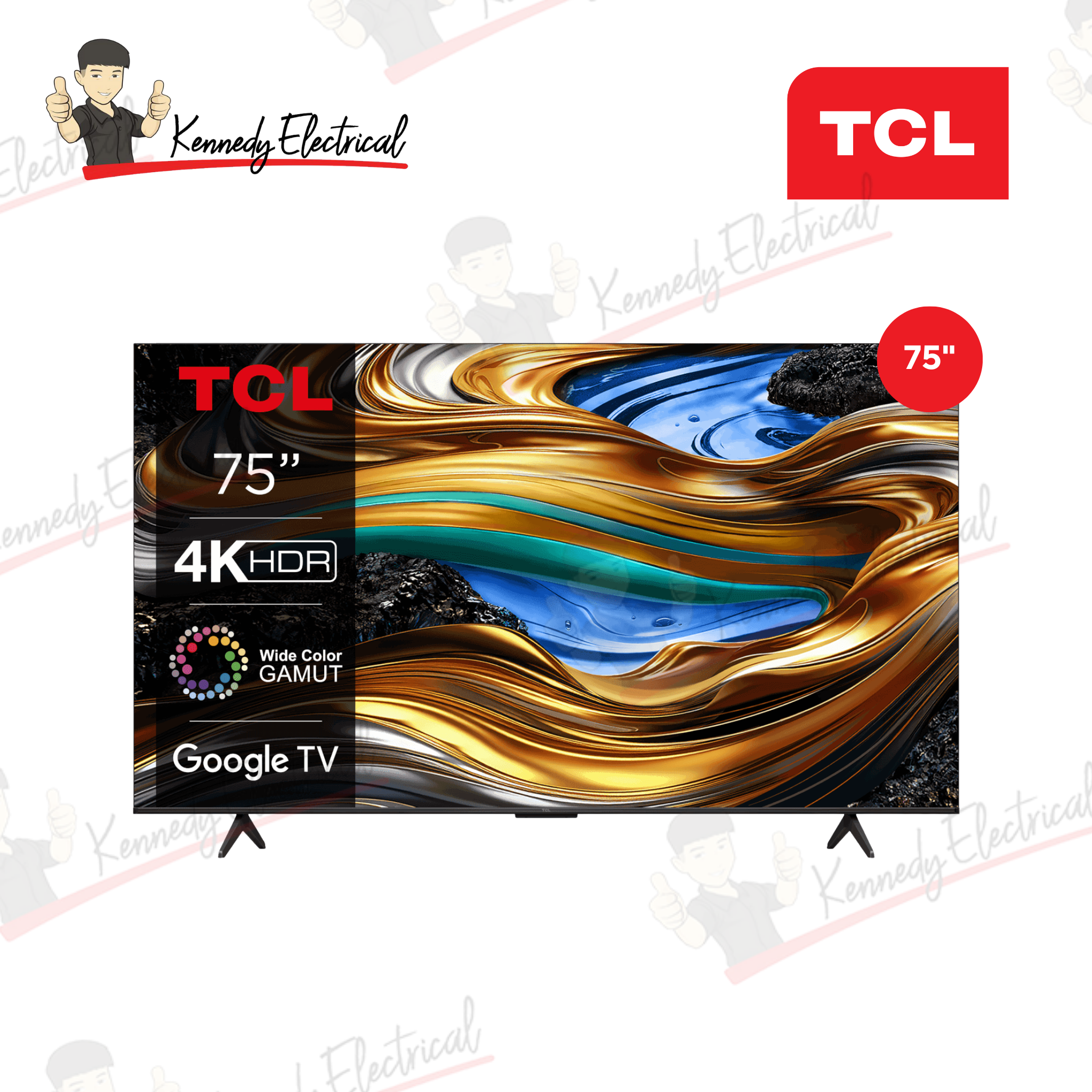 TCL 75" P755 Series 4K UHD Google TV (75P755)