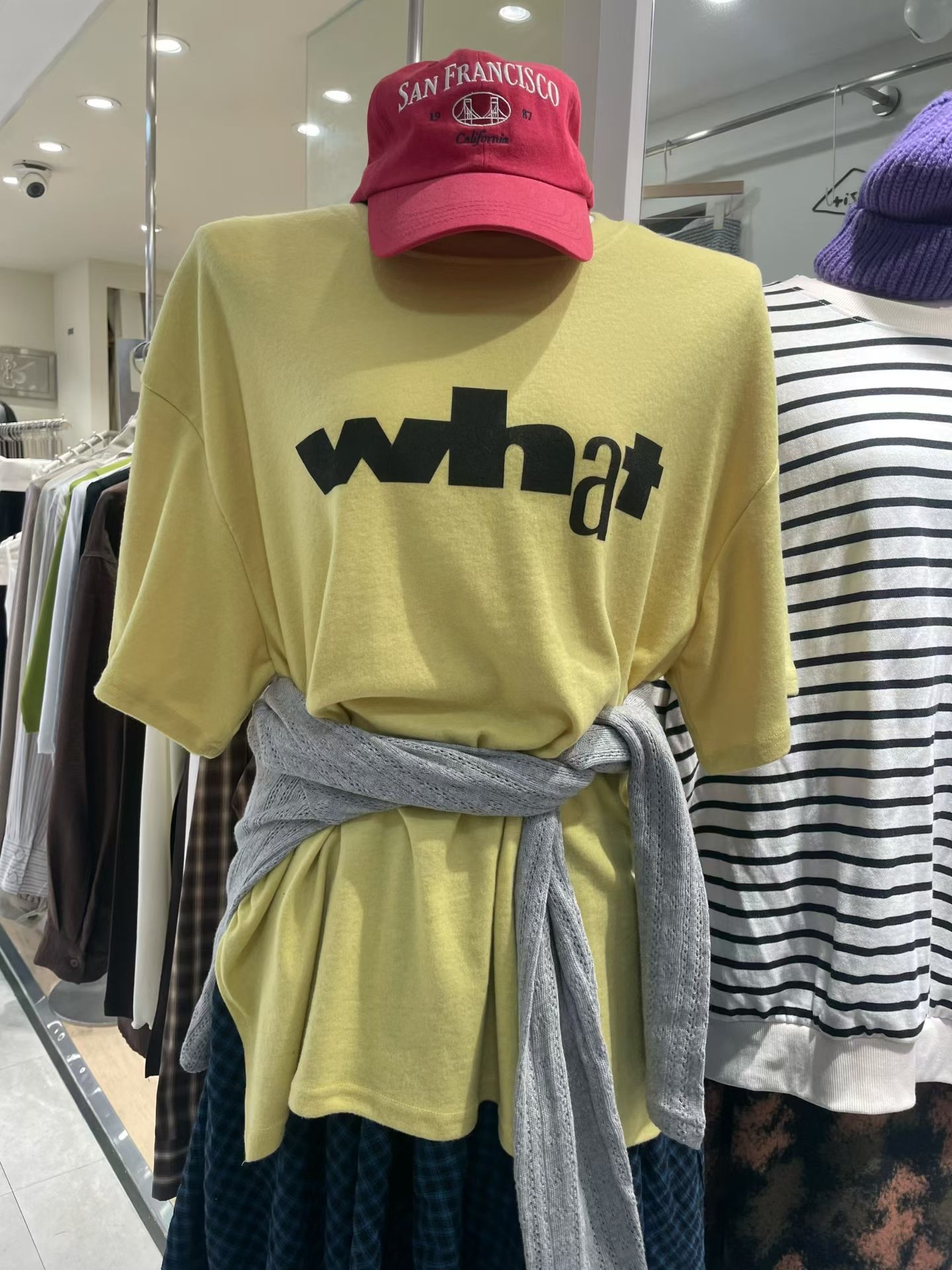 221655 “What” 彩色Tee
