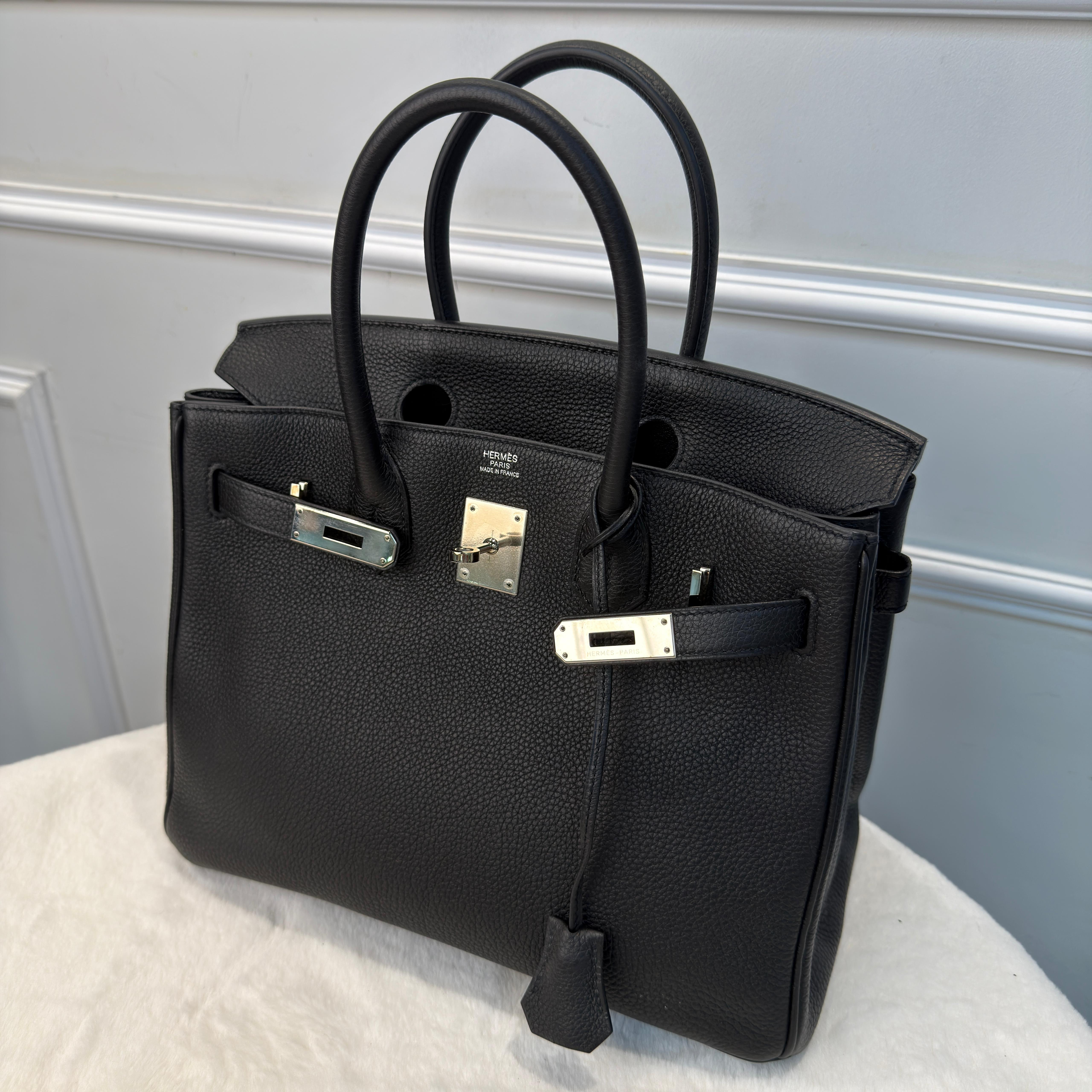 Hermes 黑銀Birkin30 Togo皮 罕有黑銀bk30❤️‍🔥「穩陣理財產品」