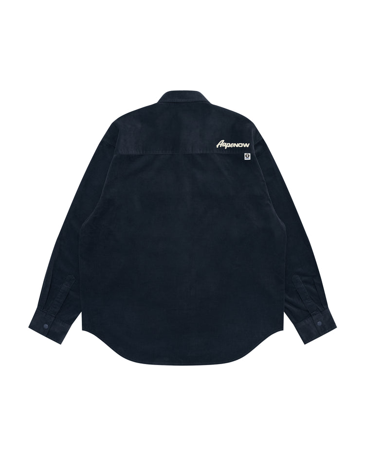 AAPE AAPENOW Moonface long sleeve shirt (8585XXR)