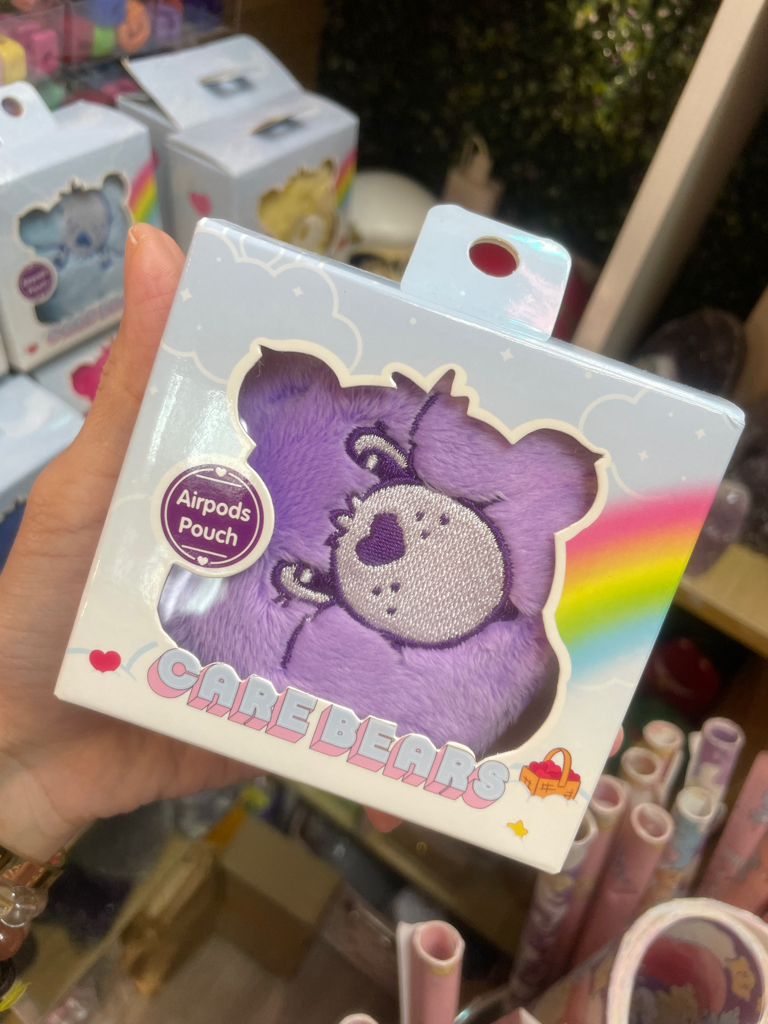 減價品🌈可愛 Care Bears 毛絨鑰匙扣AirPods pouch