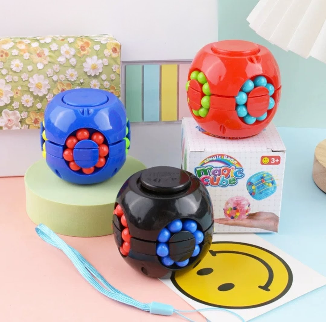 小玩具-指尖陀螺旋轉智力魔方 (T544) 🚛 送貨方式請選(3)          