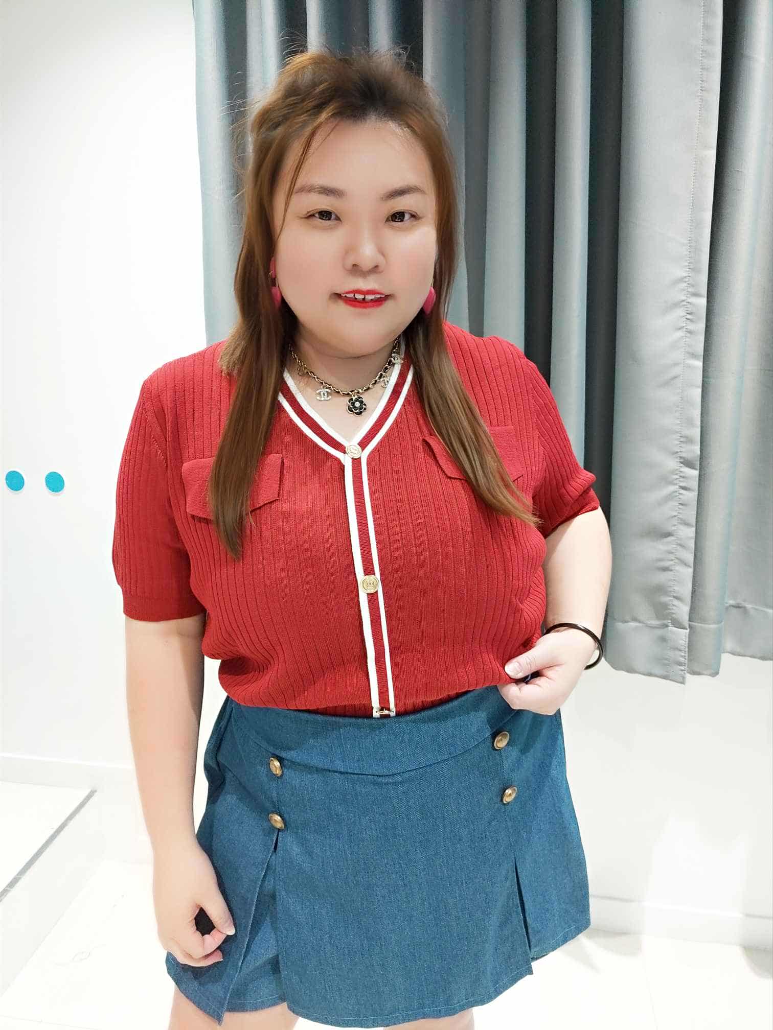 DSA 海军领针织上衣