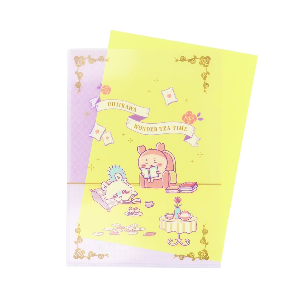 Chiikawa ちいかわWonder Tea Time 愛麗絲系列日本製A4 文件夾