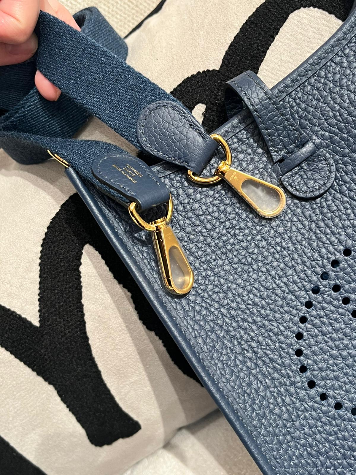 全新 Hermes Mini Evelyne Stamp B, 100%Authentic,全新未使用品  ✅Dust bag ✅Box