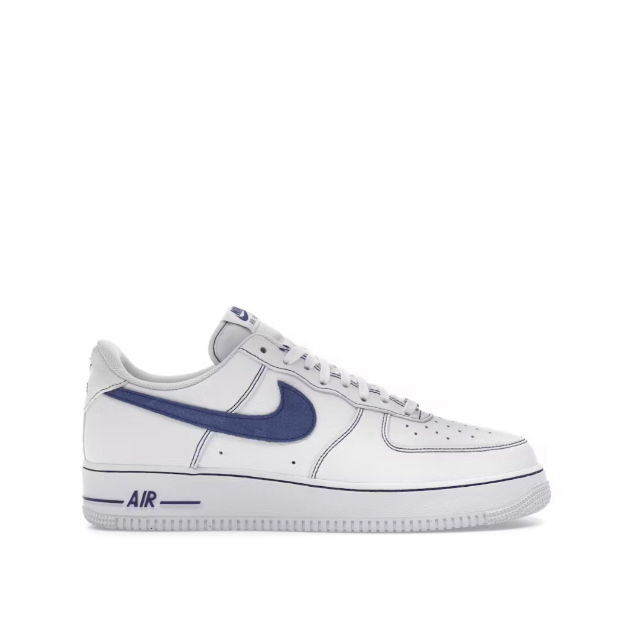 HQ2037-100 Nike Air Force 1 Low ‘07 LV8  White Deep Royal Blue HQ2037-100
