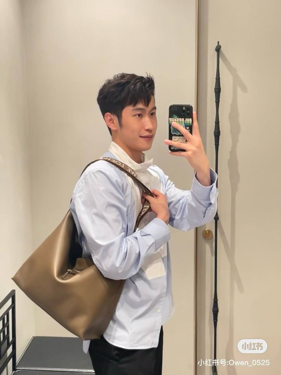 Loewe 罗意威 Font Tote 托特包 男女通用 时尚休闲 单肩斜挎大容量手提包