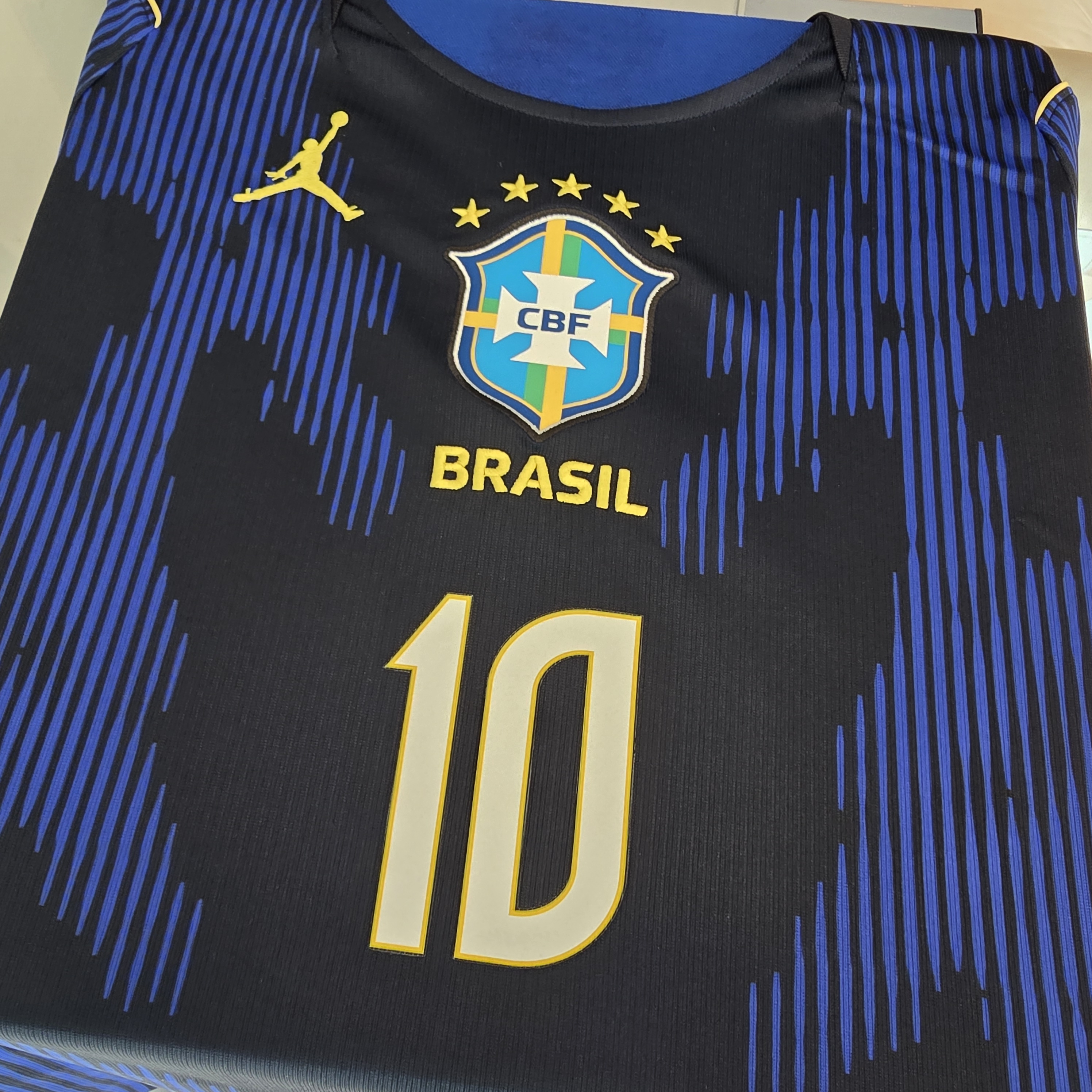 #部分碼現貨 🇧🇷💙🔥 Nike x Jordan Brazil 巴西 2026-27 作客球迷版球衣 (可加印字章) IU1072