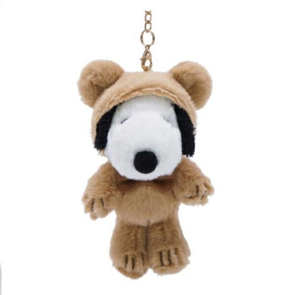 Snoopy 棕色玩偶裝公仔掛件 229731-26