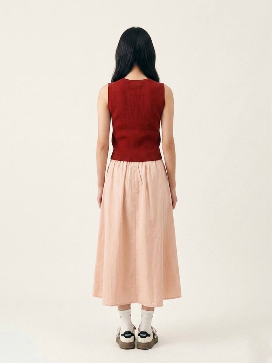 W9118 - A-line Maxi Skirt