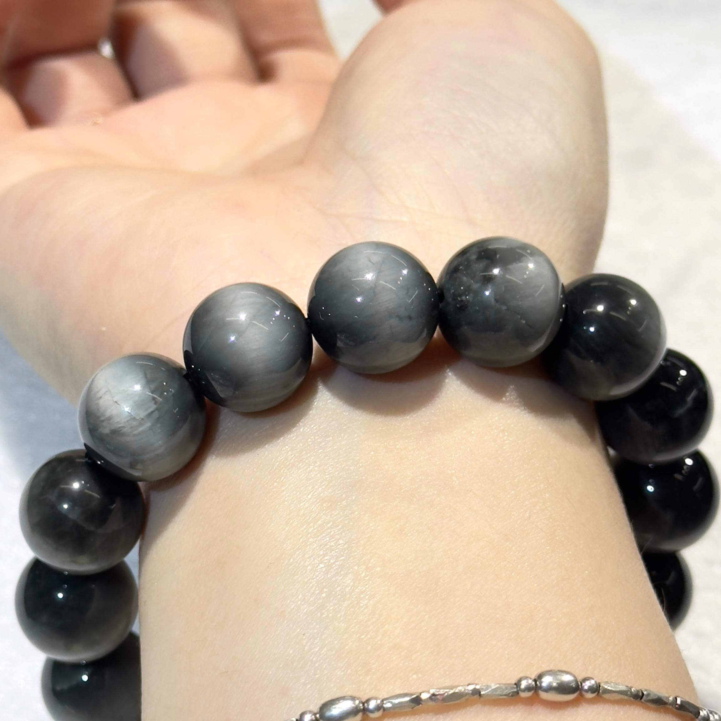 大m 鷹眼石手串 13 mm +/- #CA0029