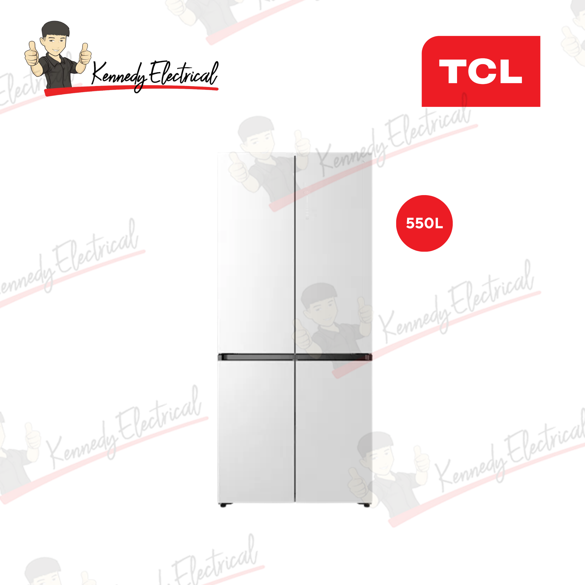 TCL 456L Cross Door Refrigerator (TR-C550AGWP)