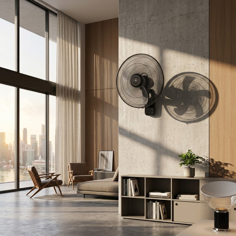 KDK 16" DC Wall Fan with Remote Control JV40S AOI
