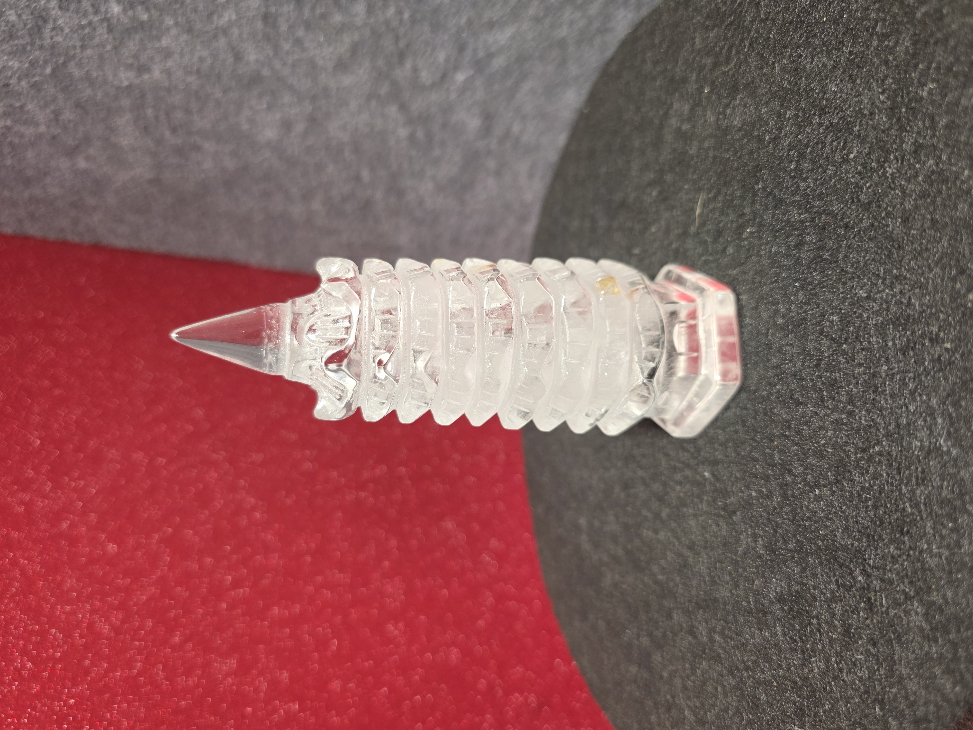 白水晶九層文昌塔