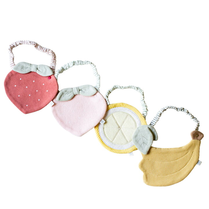 🇯🇵預訂 日本直送🇯🇵Mocmof四色水果系列口水巾汗巾套裝