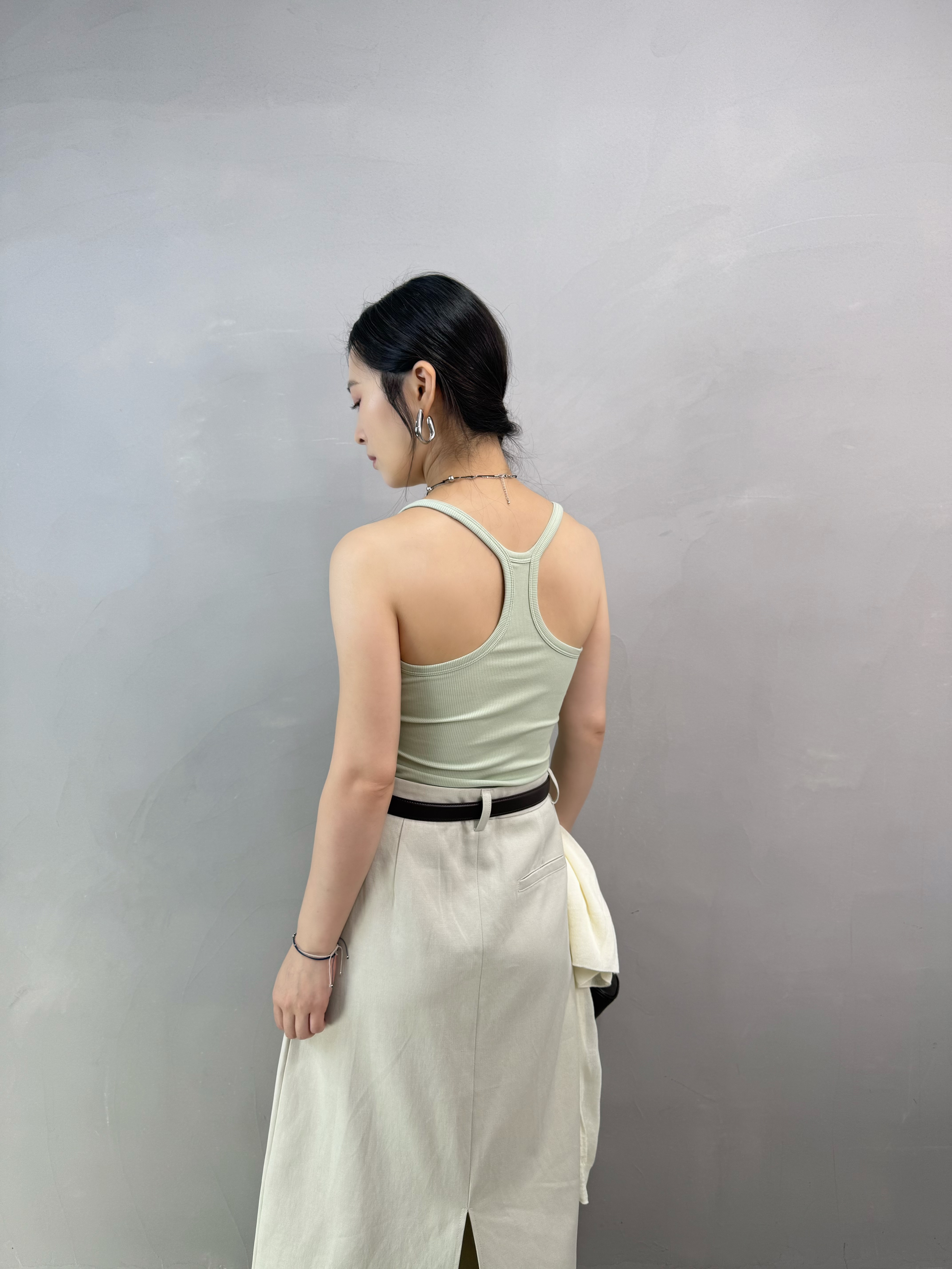 B08 工字背長Bra Top
