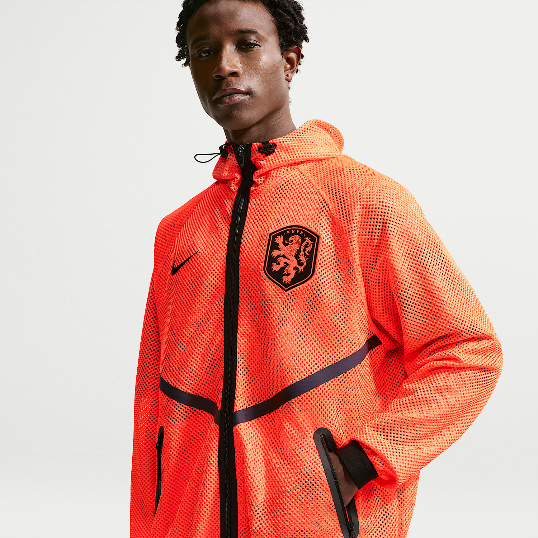 🦁球員同款 Nike Netherlands 荷蘭 2026-28 雙層網眼進場外套 IH1765