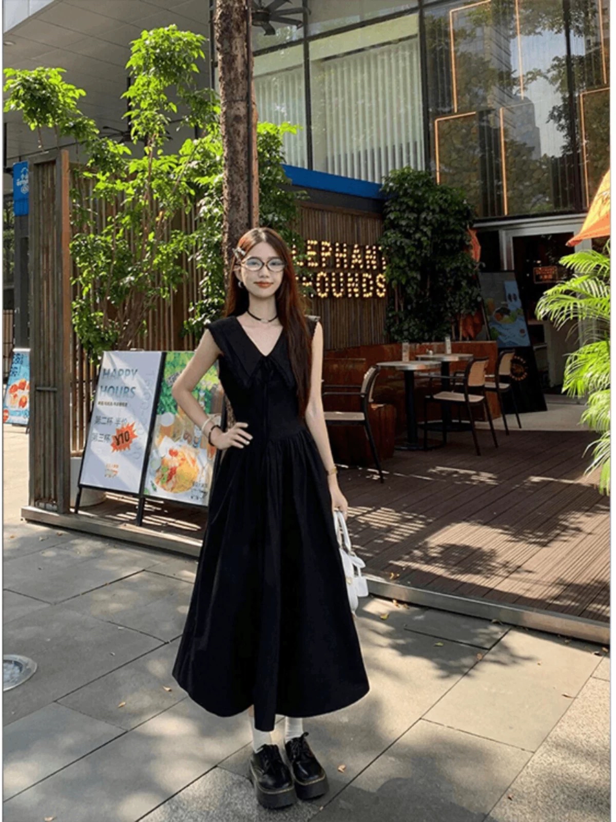 D10014法式气质裙