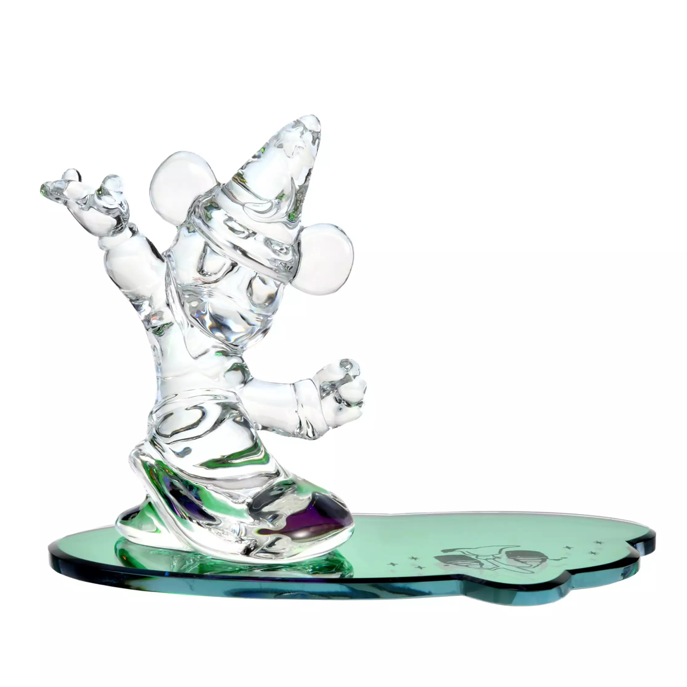 🌸 【預訂】Arribas Brothers Mickey Glass Figurine<Fantasia> - Exclusive Magic 30/6新品