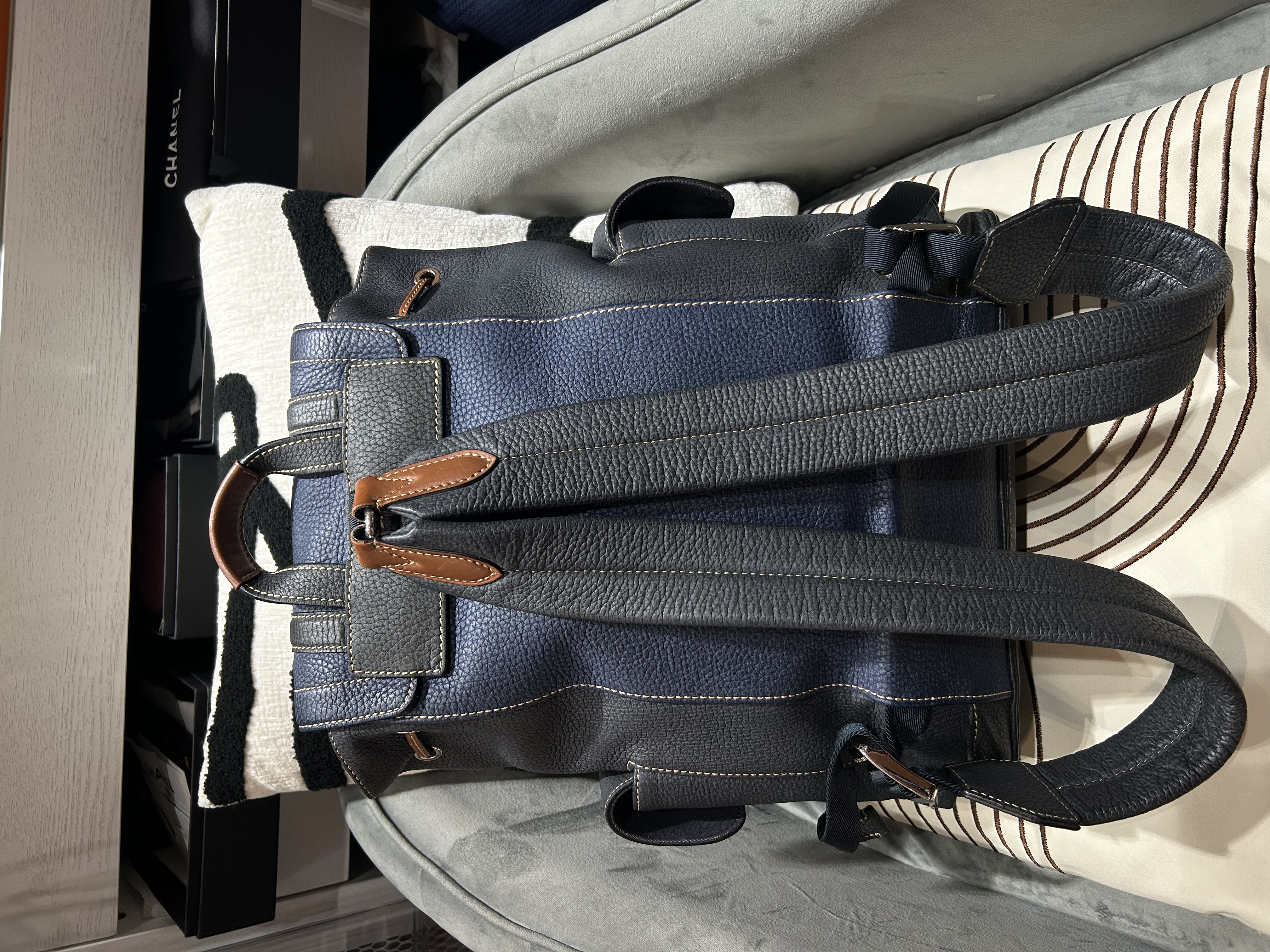 Lv Christopher PM Calfskin M21373 Backpack LOUIS VUITTON 100%Authentic,95%new ☑️dust bag 