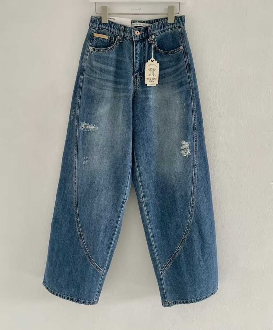 26SS立體剪裁直筒牛