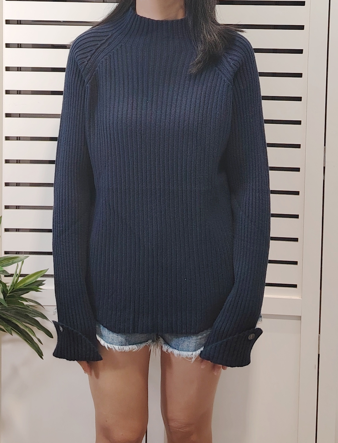 S2100 High Neck Long Sleeve Jumper 