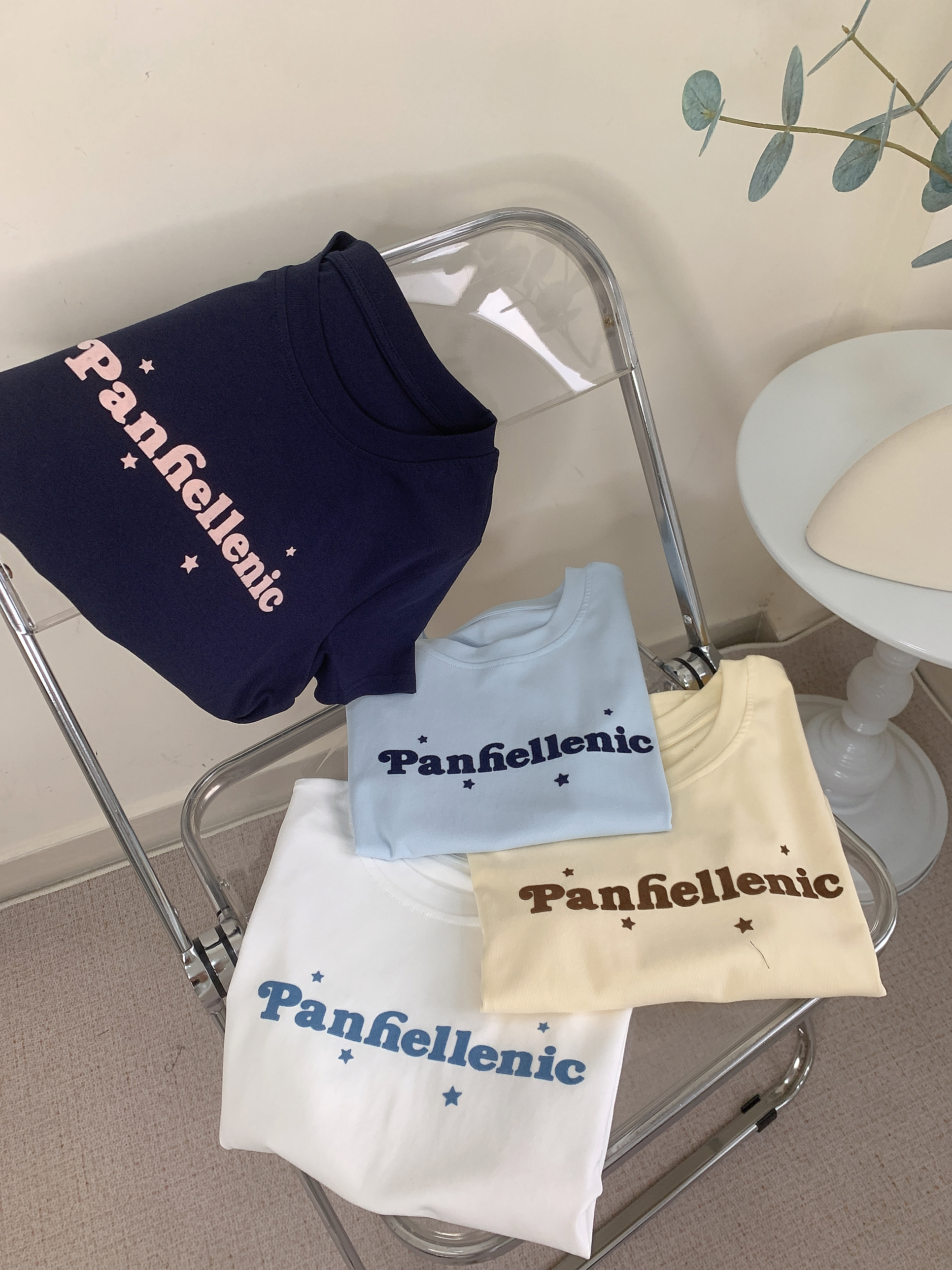 現貨》星星字母Tee