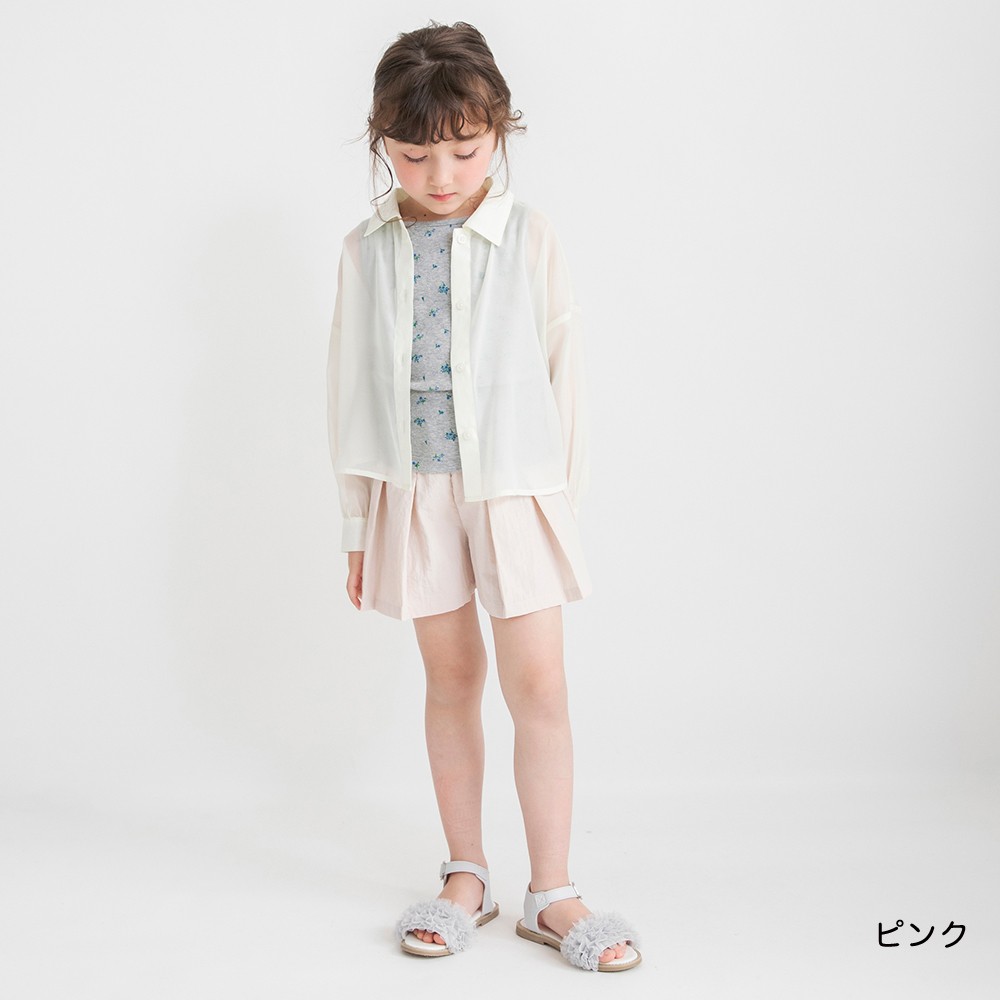 🆕【⭐訂購⭐】 🇯🇵 日本直送🌀水陸兩用 褶襉女童短褲［2款選］🌀 [ELEA-0184][260620]