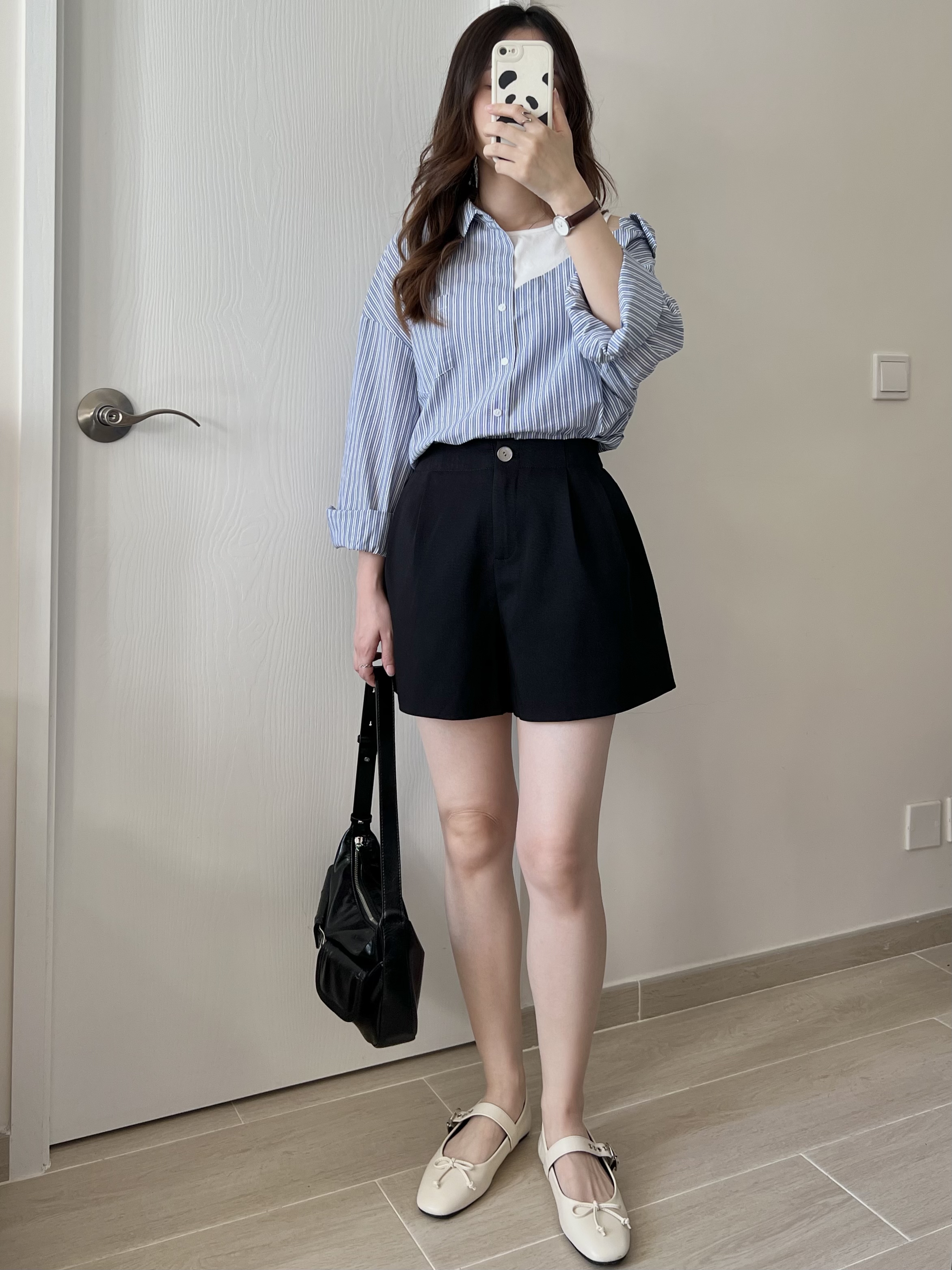 自留推薦假兩件恤衫 現貨