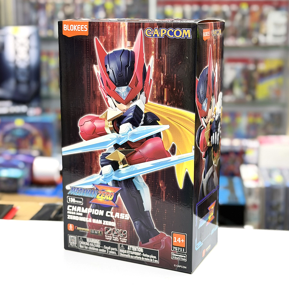 (行版) Blokees 布魯可 [超越版] CC02 Rockman ZERO 洛克人 ZERO 傑洛 模型 Mega Man Champion Class: Zero