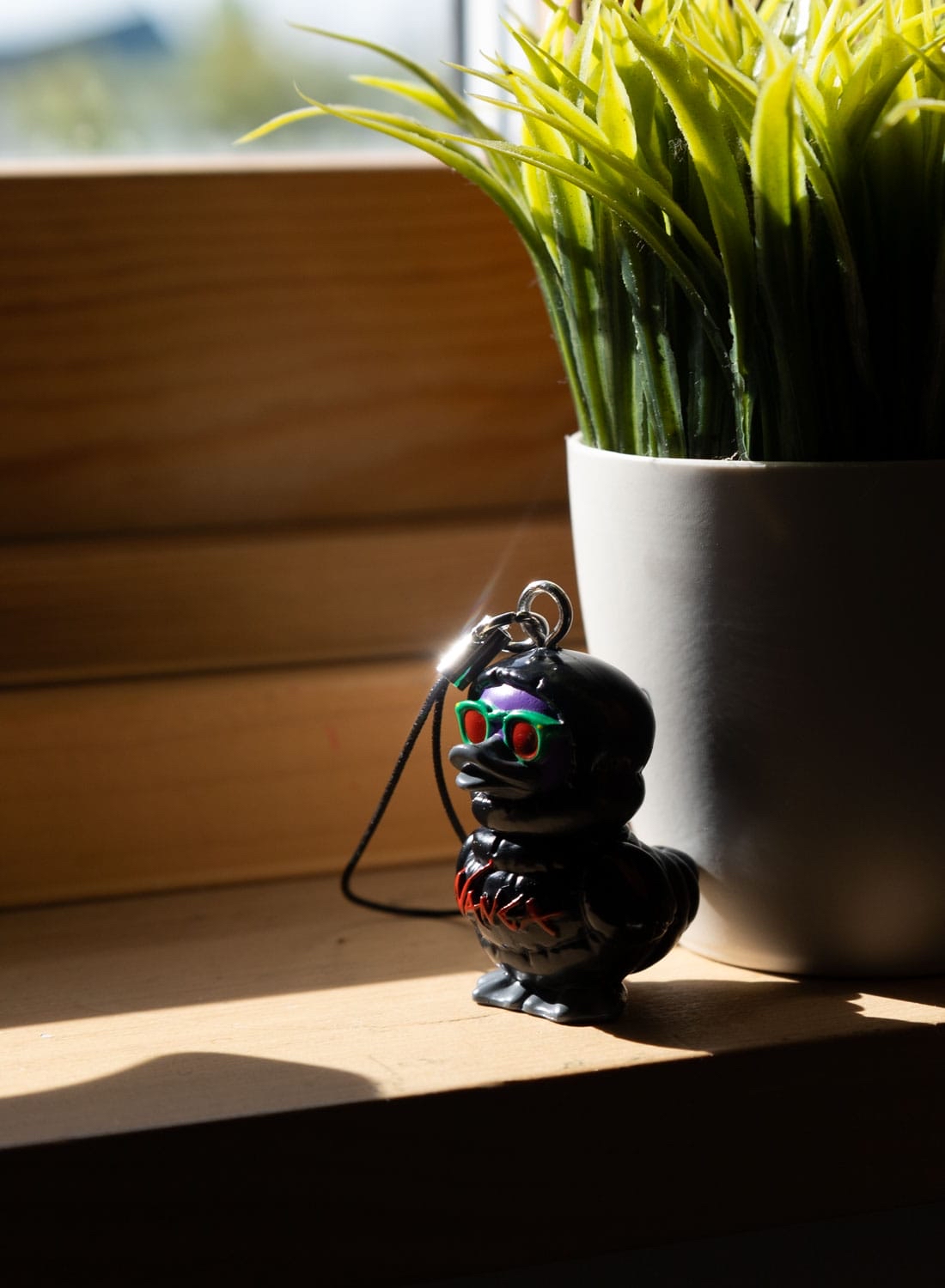Nanga rubber duck keychain